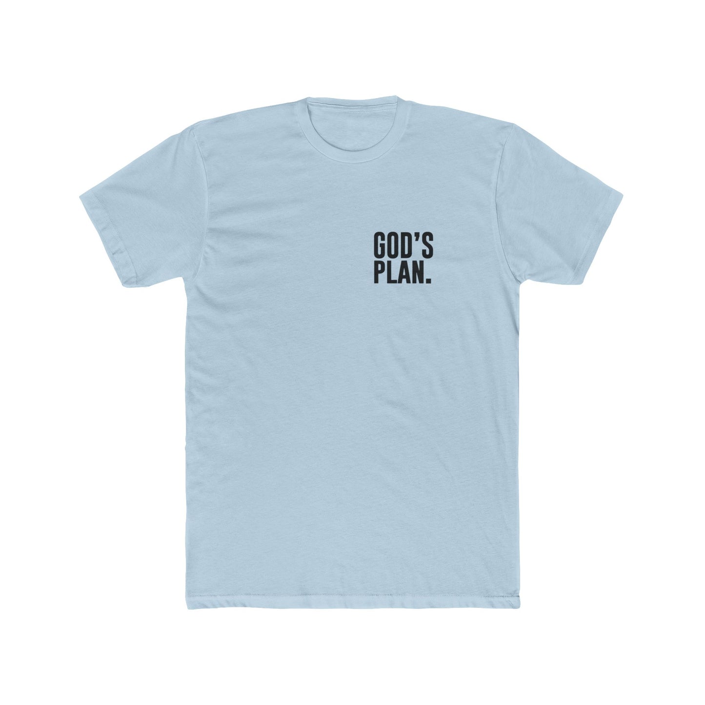 Printed Scripture T-Shirt — Unisex Cotton Crew with Front & Back Print