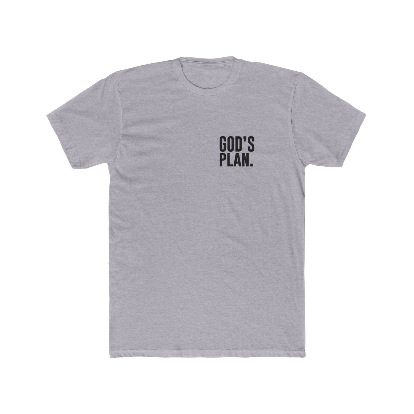 Printed Scripture T-Shirt — Unisex Cotton Crew with Front & Back Print