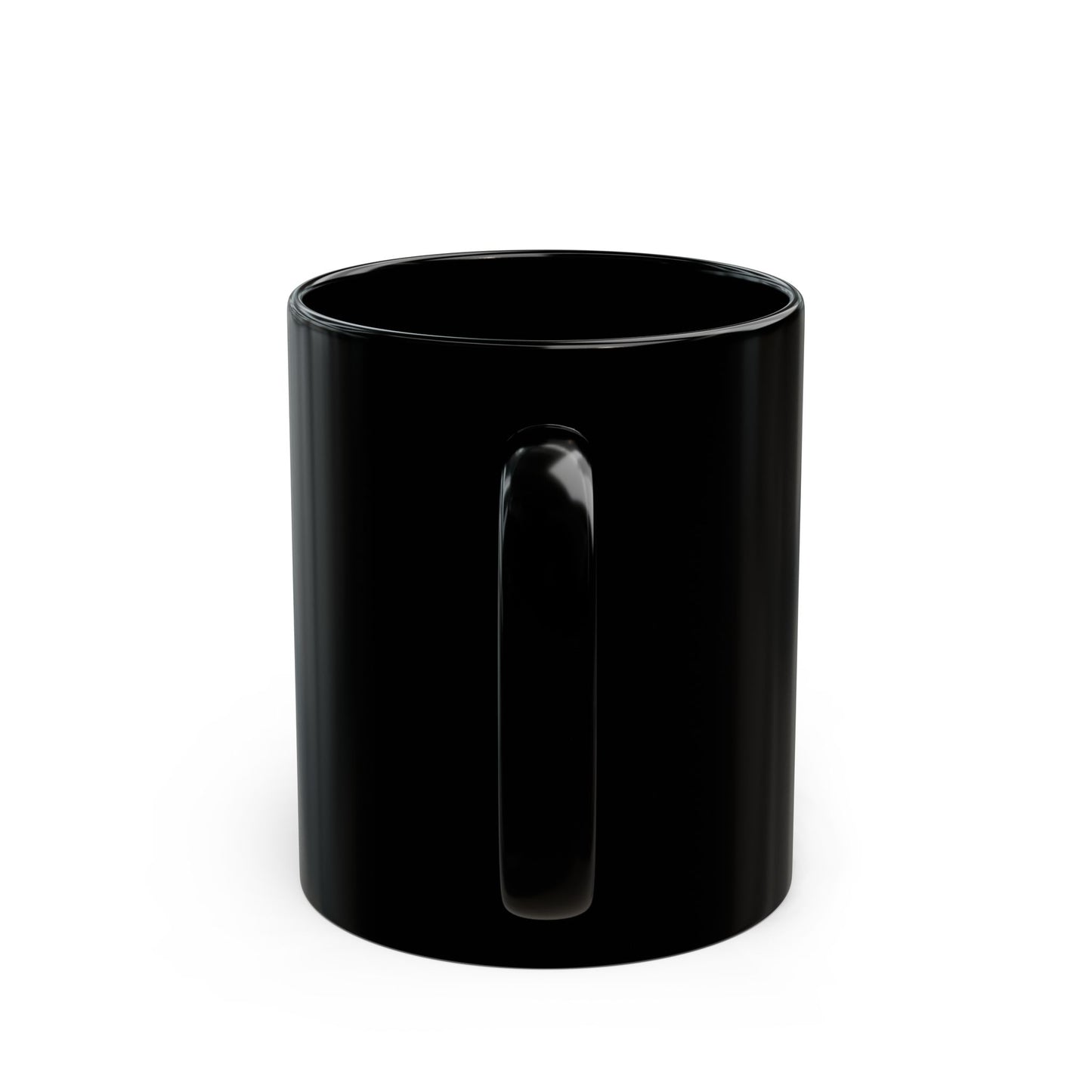 Black Colorful Butterfly Mug — 11oz & 15oz Ceramic Inspirational Coffee Cup