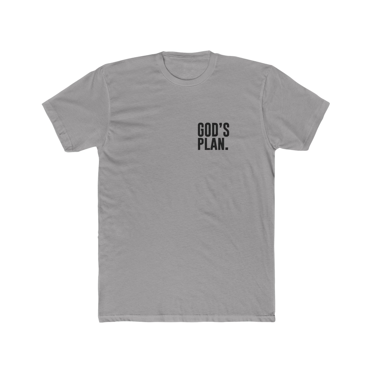Printed Scripture T-Shirt — Unisex Cotton Crew with Front & Back Print