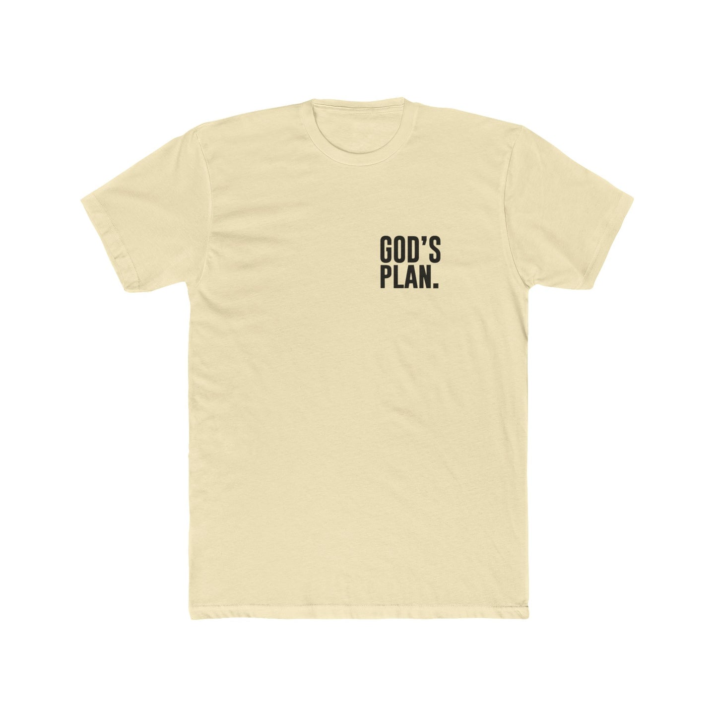 Printed Scripture T-Shirt — Unisex Cotton Crew with Front & Back Print
