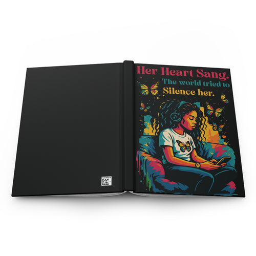 Her Heart Sang Journal | Empowerment Writing Notebook | Women's Inspirational Diary | Healing Journal | Self Love Guided Notebook Gift