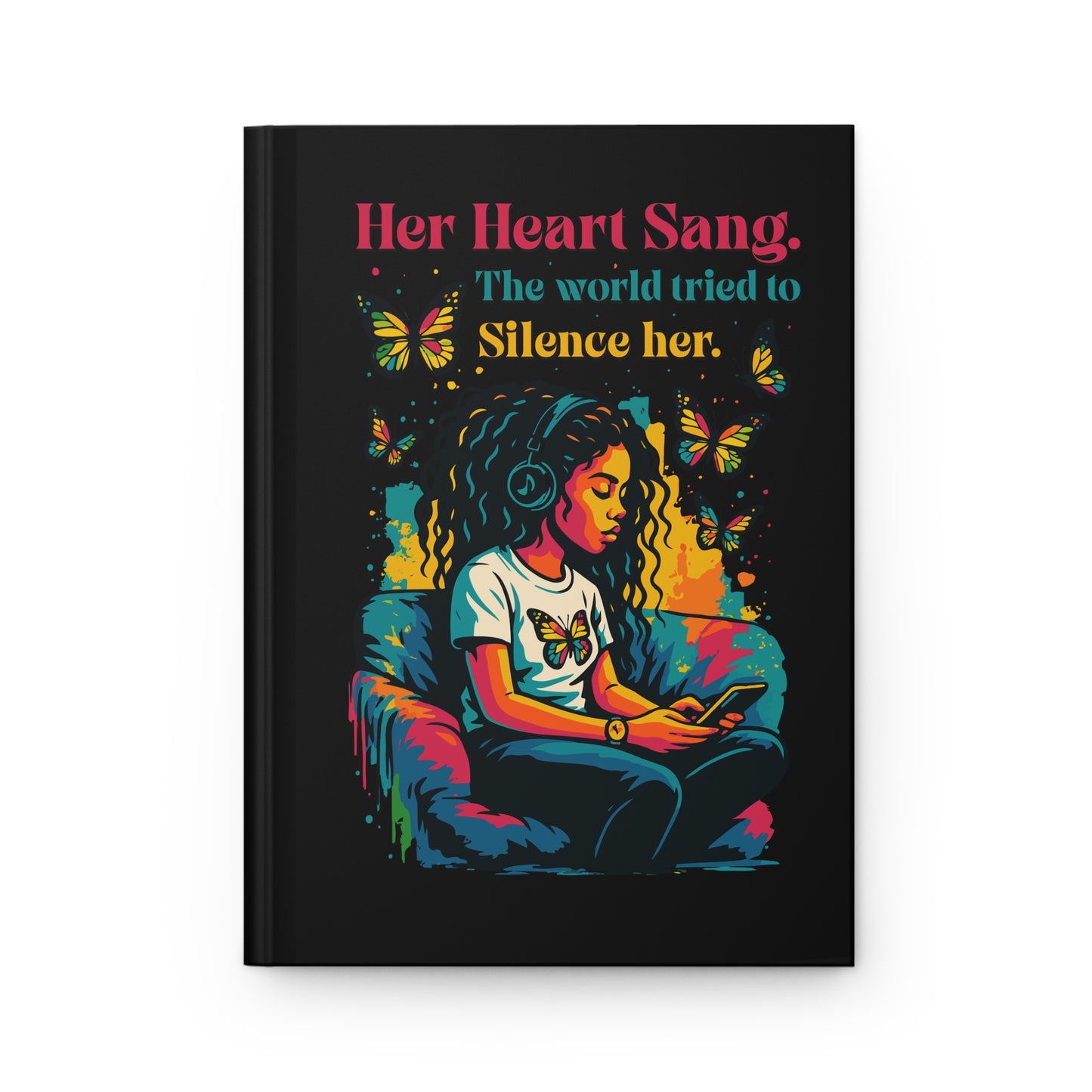 Her Heart Sang Journal — Empowering Women's Writing Notebook - Inspirational Quote Journal by Echoes of Intrigue