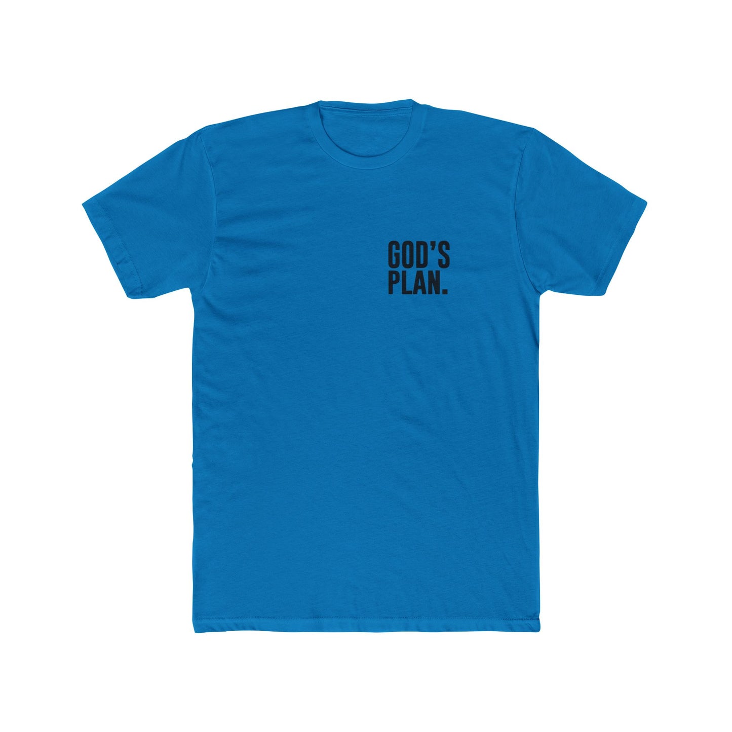 Printed Scripture T-Shirt — Unisex Cotton Crew with Front & Back Print