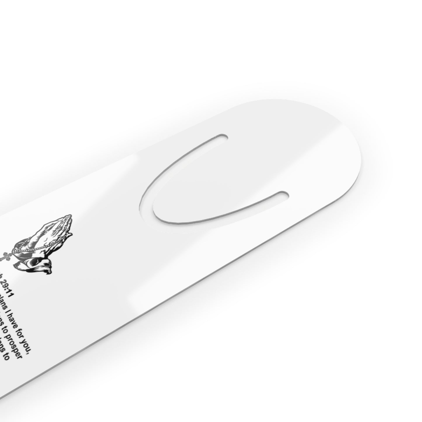 God's Plan with Scripture Bookmark — Inspirational Matte Finish