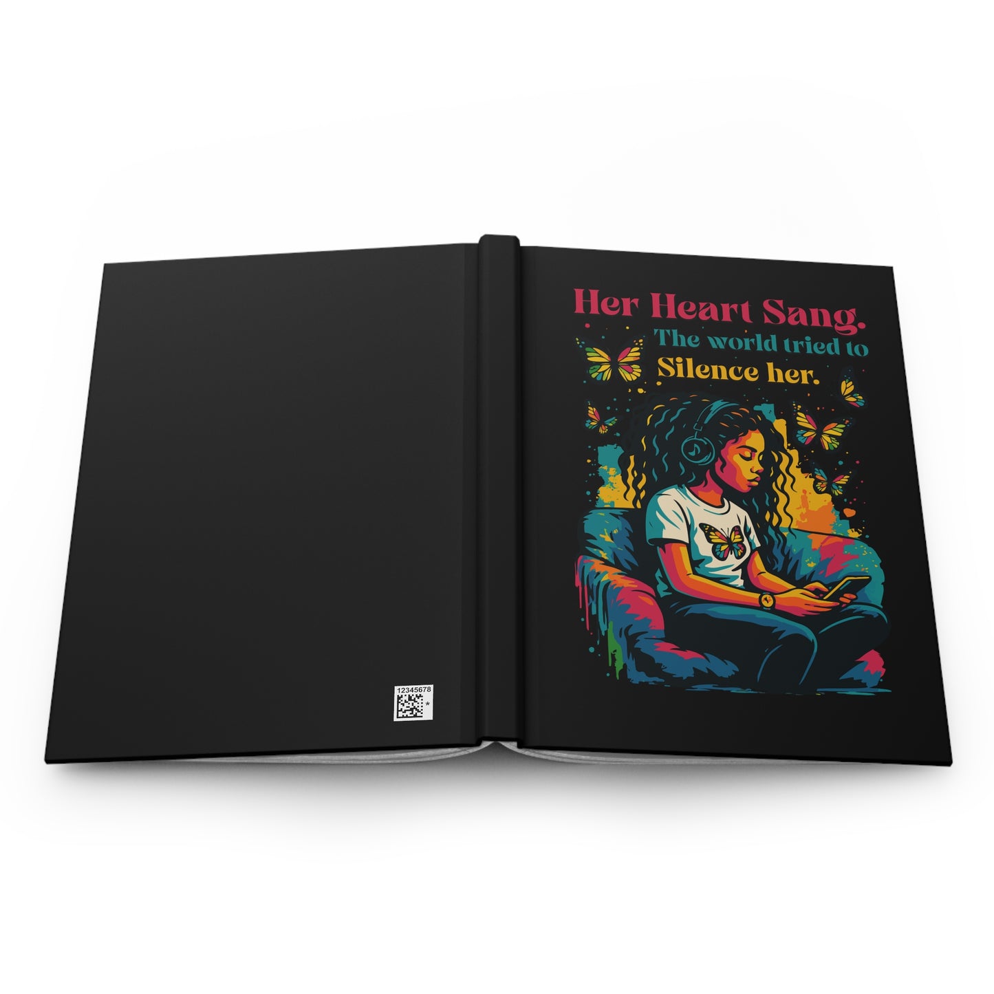 Her Heart Sang Journal — Empowering Women's Writing Notebook - Inspirational Quote Journal by Echoes of Intrigue