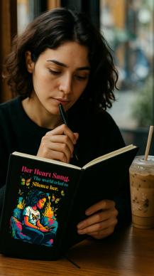 Her Heart Sang Journal — Empowering Women's Writing Notebook - Inspirational Quote Journal by Echoes of Intrigue
