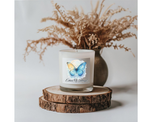Butterfly Soy Candle | Healing Self-Care Candle for Calm and Reflection | Inspirational Gift for Women