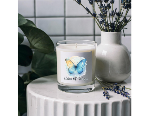Butterfly Soy Candle | Healing Self-Care Candle for Calm and Reflection | Inspirational Gift for Women