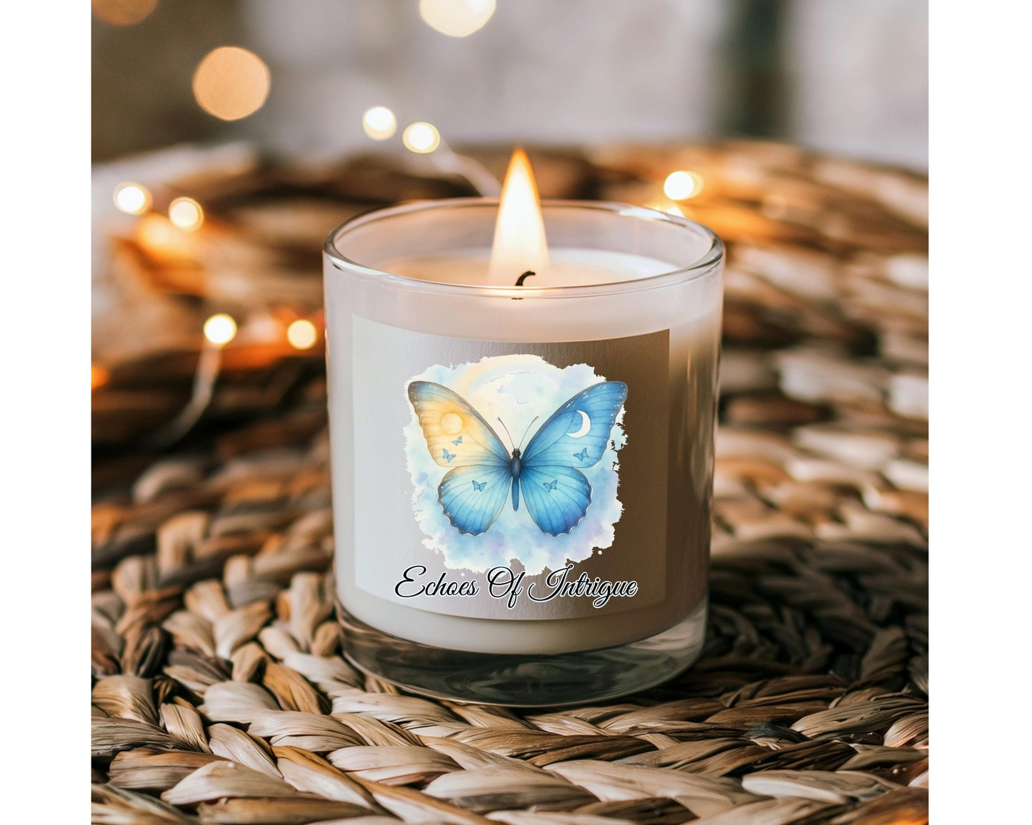 Butterfly Soy Candle | Healing Self-Care Candle for Calm and Reflection | Inspirational Gift for Women