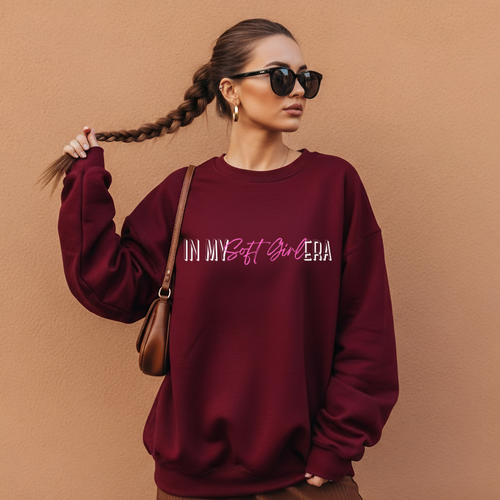 Soft Girl Era Sweatshirt | Cozy Feminine Crewneck | Aesthetic Women's Pullover for Everyday Comfort