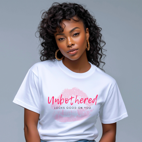 Unbothered Looks Good On You T-shirt | Inspirational T-shirt For Mom | Women Empowerment Tee