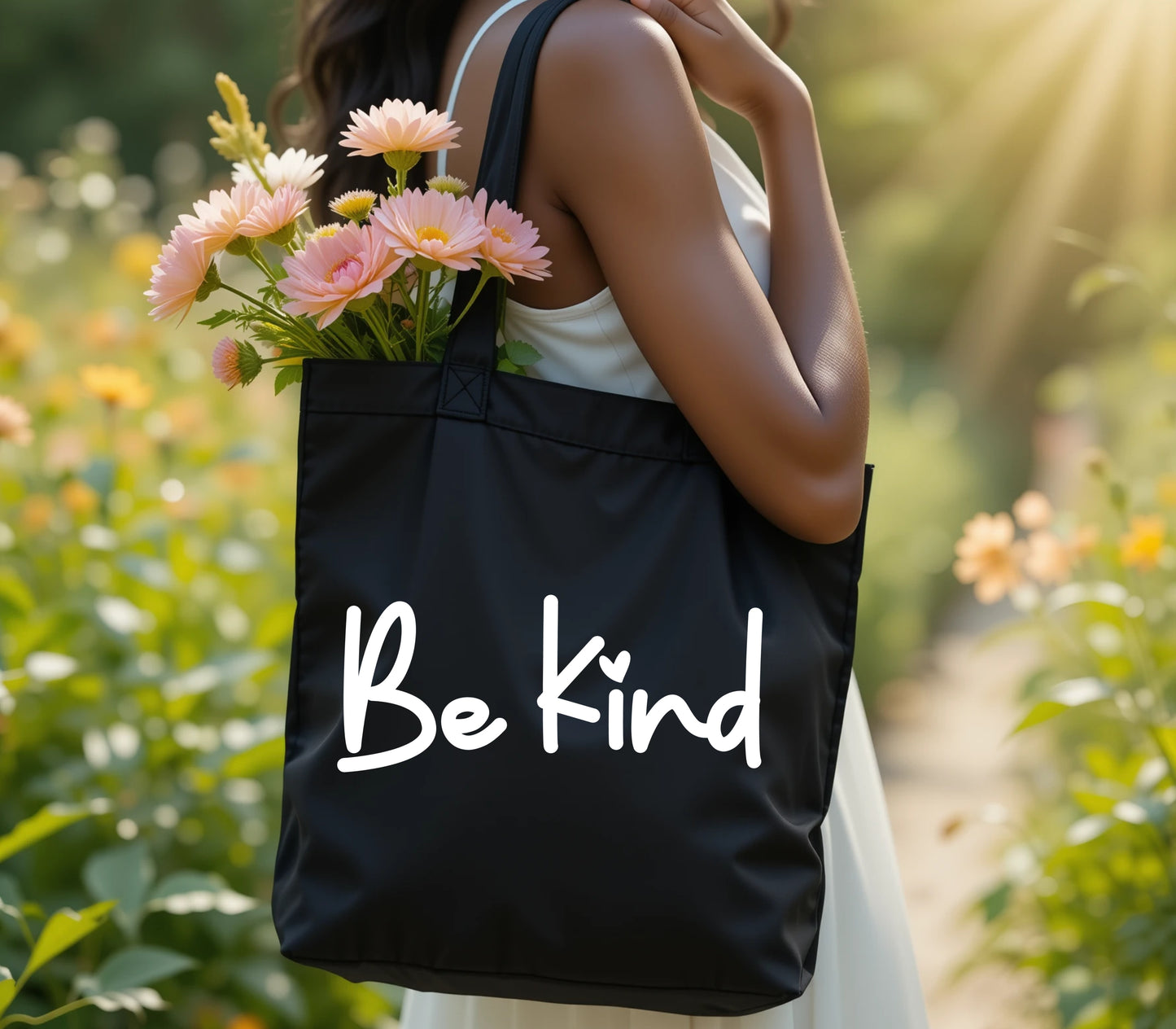 Be Kind Tote Bag | Canvas Tote Bag | Inspirational Tote |  Kindness Quote Bag | Eco-friendly Tote, Positive Message Bag
