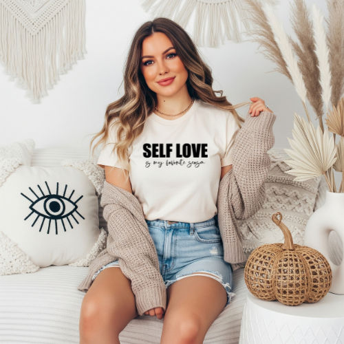 Self Love Tee | Self Love Is My Favorite Season  | Inspirational Women's T-Shirt