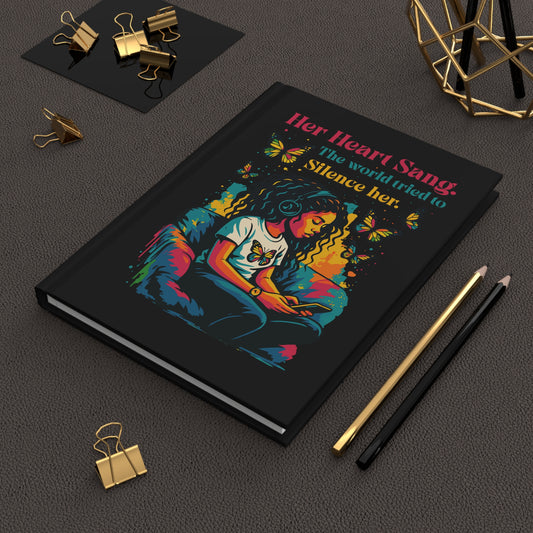 Her Heart Sang Journal — Empowering Women's Writing Notebook - Inspirational Quote Journal by Echoes of Intrigue