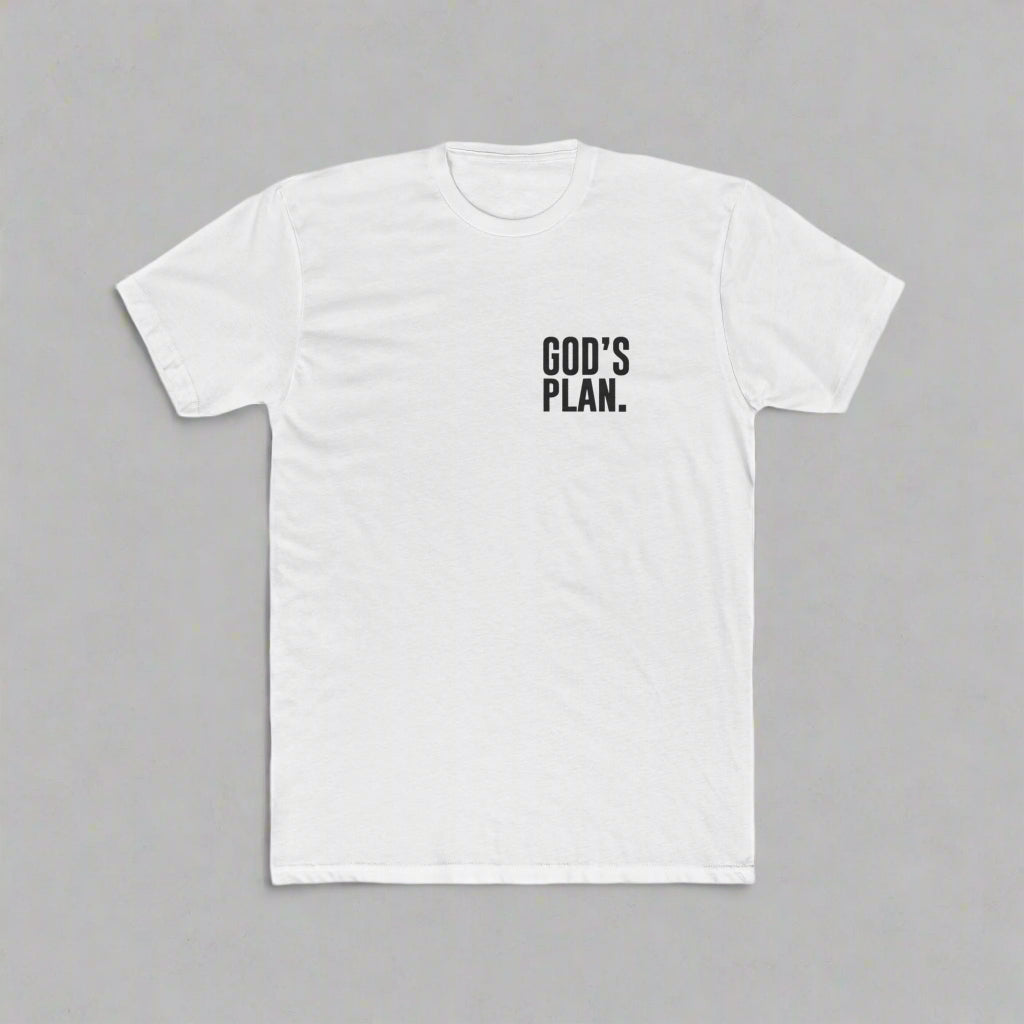 Printed Scripture T-Shirt — Unisex Cotton Crew with Front & Back Print