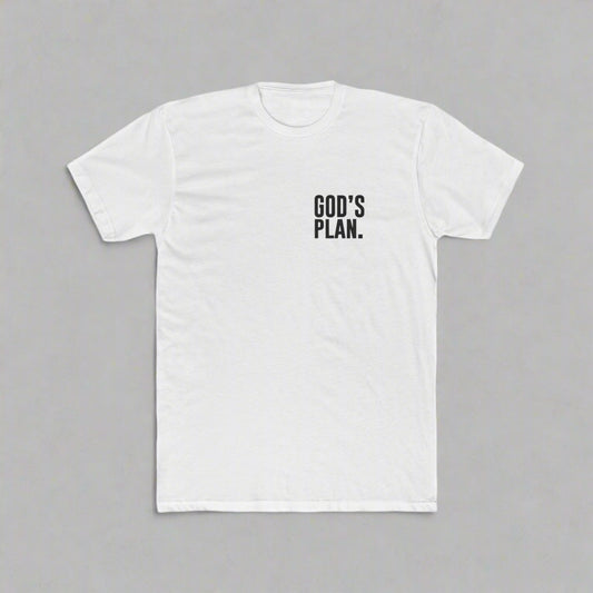 Printed Scripture T-Shirt — Unisex Cotton Crew with Front & Back Print