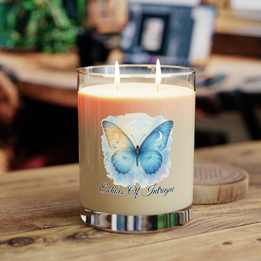 Echoes Of Intrigue Scented Soy Candle - Aromatherapy, Relaxation, Eco-Friendly Home Décor