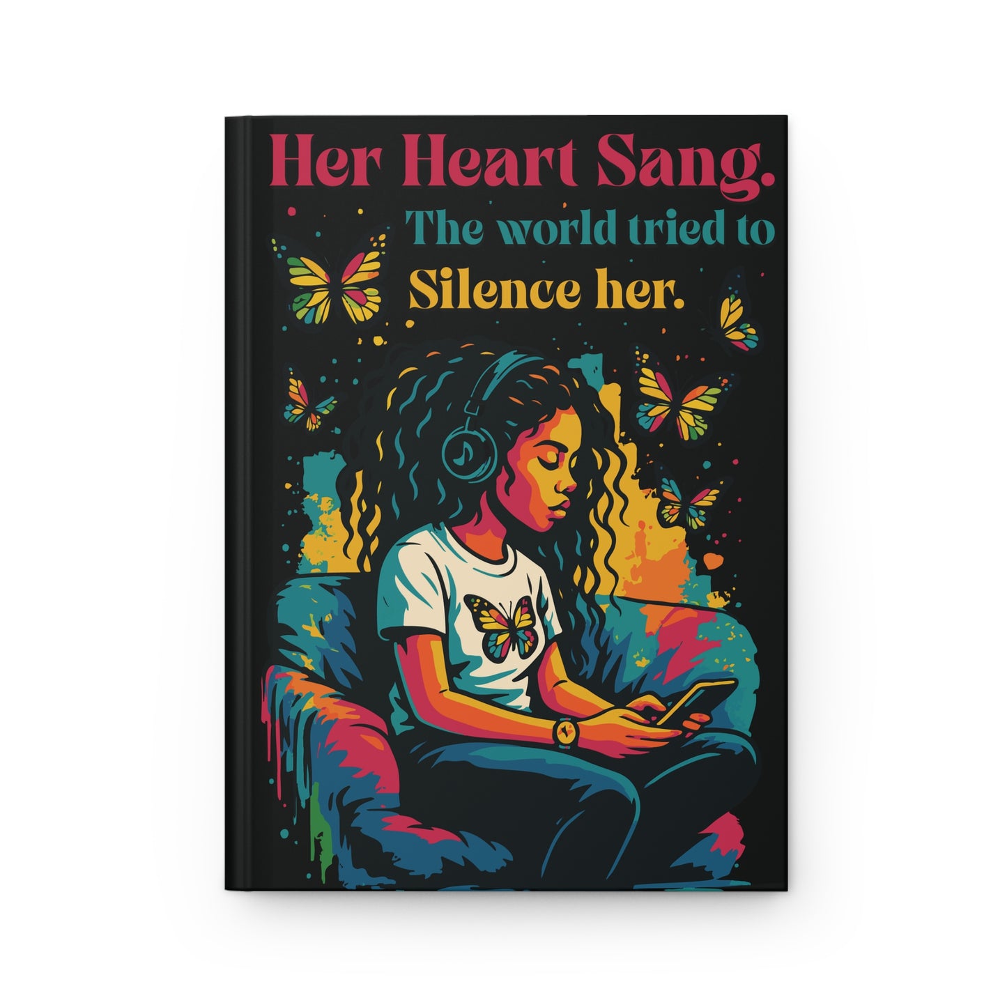 Her Heart Sang Journal | Empowerment Writing Notebook | Women's Inspirational Diary | Healing Journal | Self Love Guided Notebook Gift