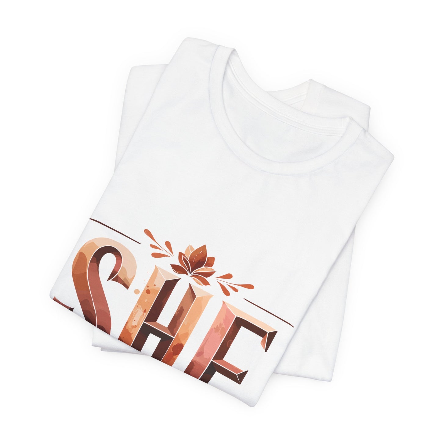 She Is Me Women’s Empowerment Tee | Resilient Strong & Conquered Shirt | Motivational Feminist Graphic Tee | Self-Love & Strength Gift for Her